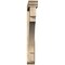 Ekena Millwork Merced Traditional Rough Sawn Bracket w/ Offset Brace, Douglas Fir, 6"W x 46"D x 46"H BKT0604X46X46MRC01RDF - alternate 2